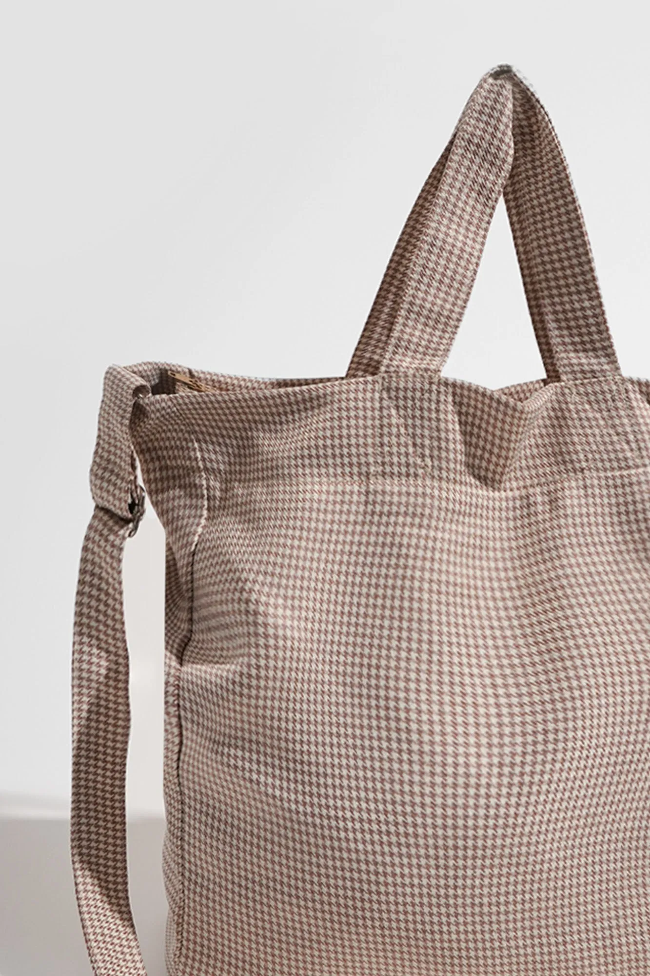 Houndstooth Sling Bag