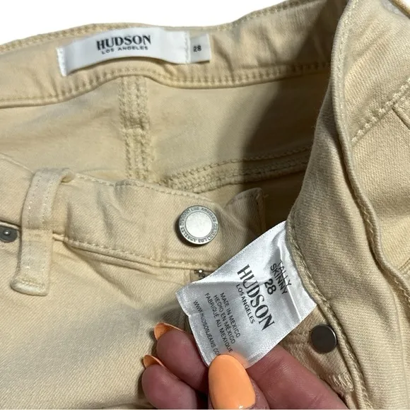 Hudson Womens Tally Cropped Jeans