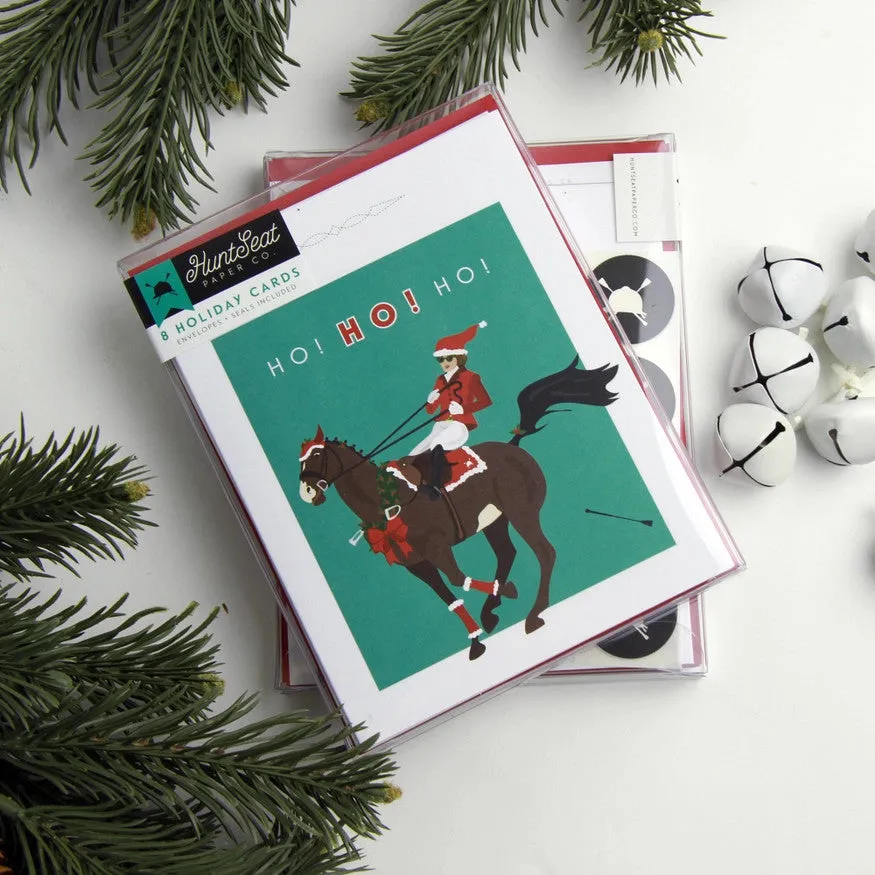 Hunt Seat Paper Co Ho! Ho! Ho! Christmas Card