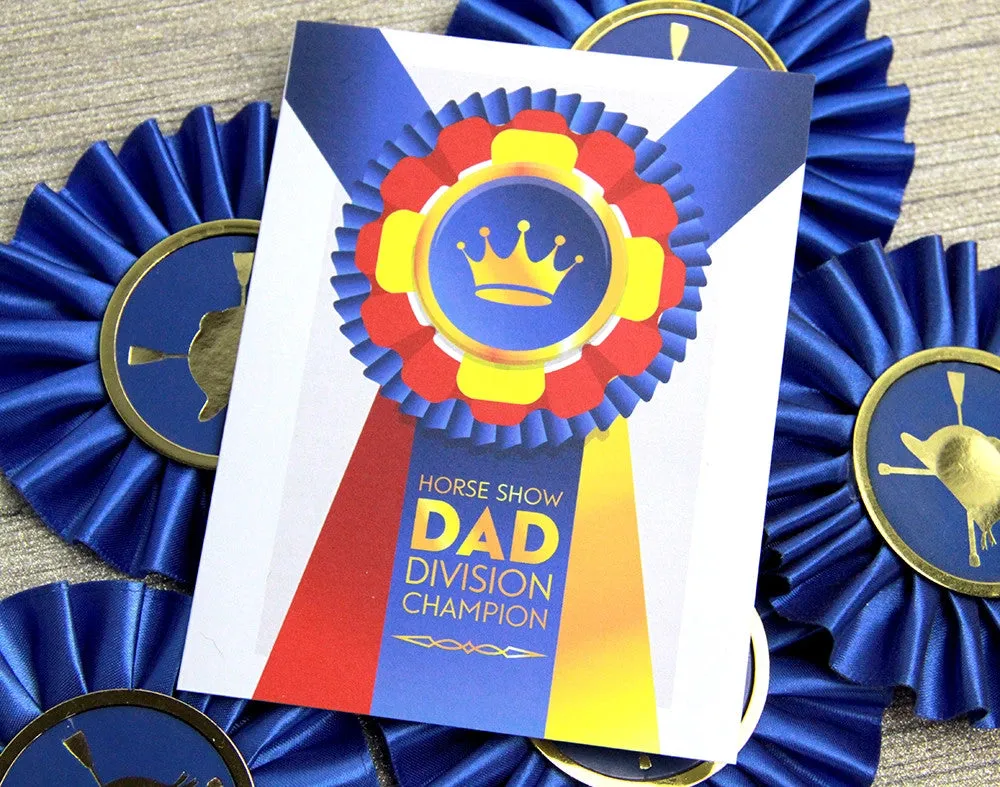 Hunt Seat Paper Co Show Dad Greeting Card