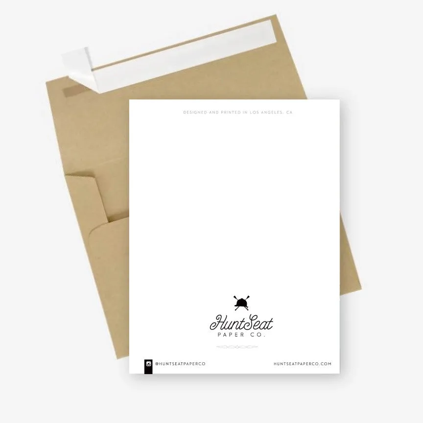 Hunt Seat Paper Co Show Mom Greeting Card