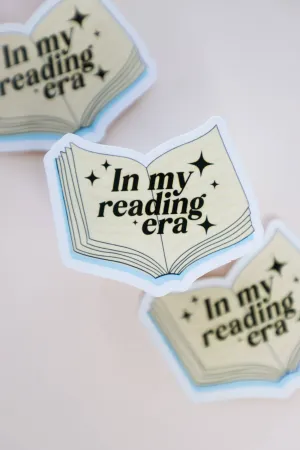 In My Reading Era Sticker