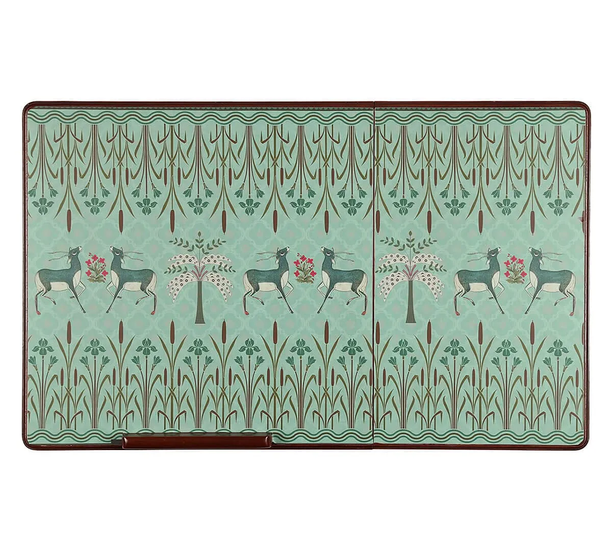India Circus by Krsnaa Mehta Mirroring Deer Garden Multipurpose Laptop Table Desk for Study and Reading with Foldable and Portable Legs