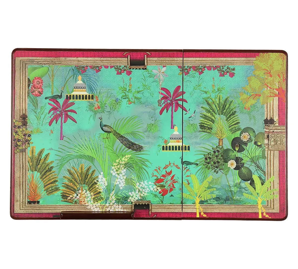 India Circus by Krsnaa Mehta The Peacock Throne Multipurpose Laptop Table Desk for Study and Reading with Foldable and Portable Legs