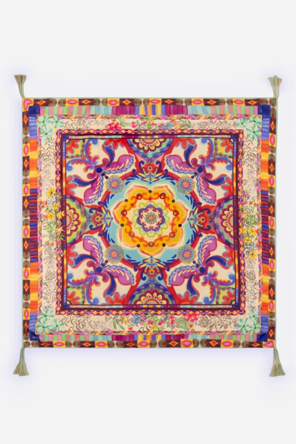 Johnny Was Silk Scarf – McAnna C92225-2