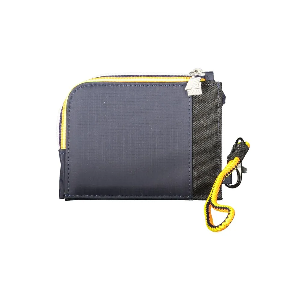K-WAY Blue Polyamide Men Wallet