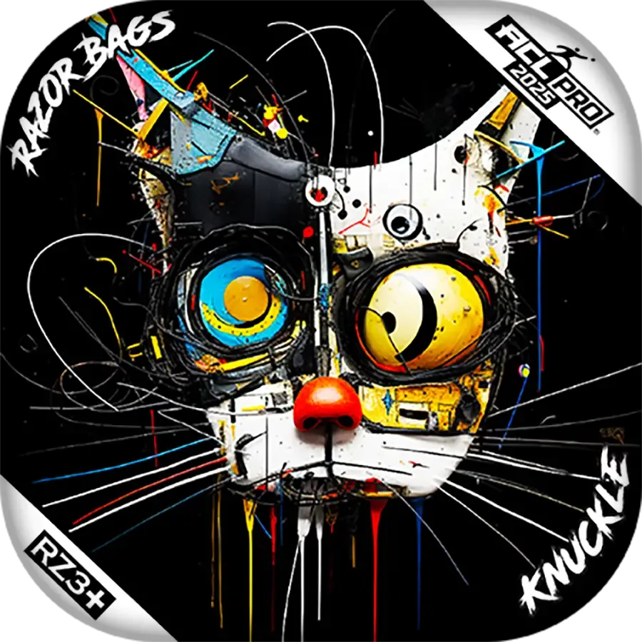 Knuckle | Cat Abstract | ACL PRO Razor Cornhole Bags