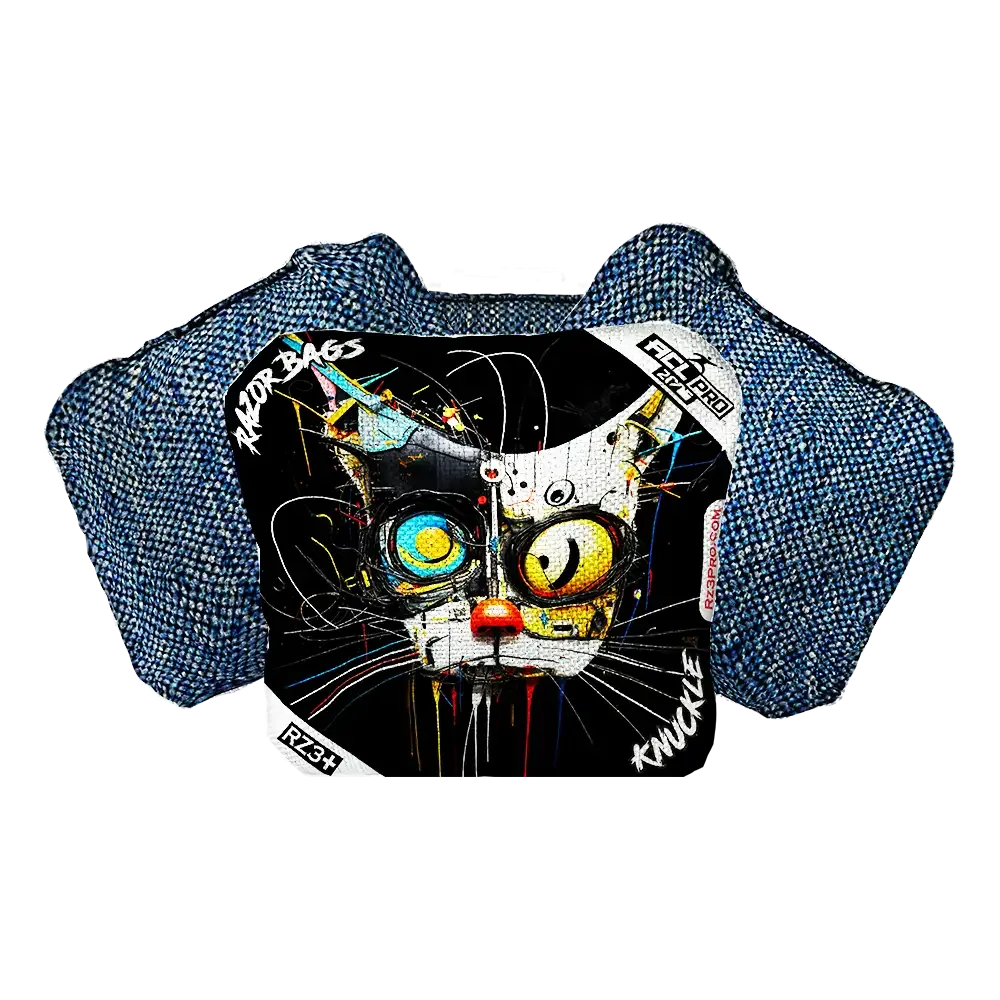 Knuckle | Cat Abstract | ACL PRO Razor Cornhole Bags