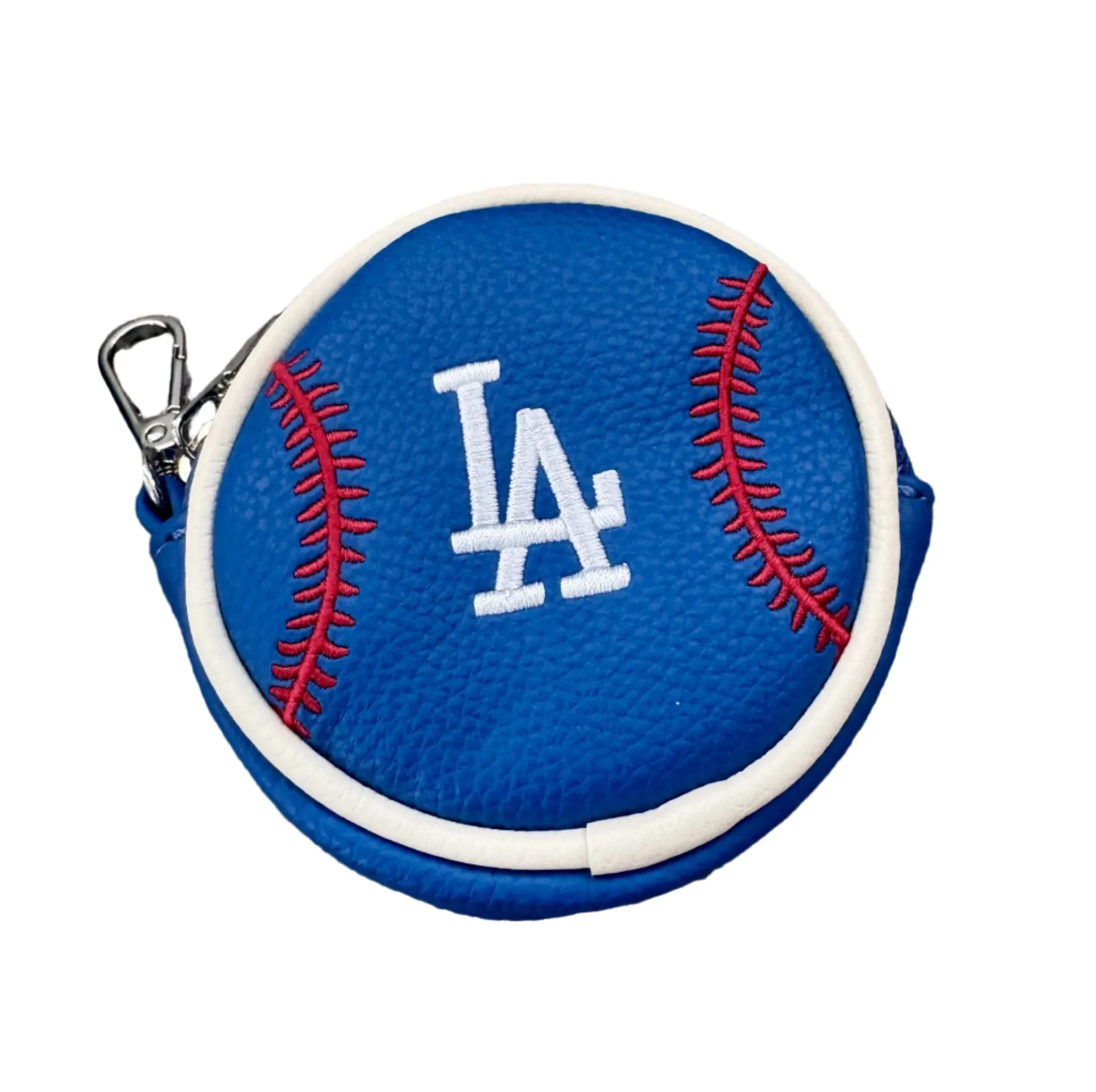 LA Dodger MLB Small Tote Bag with Double Handle and Removable Crossbody Strap and Baseball Coinpurse by Montana West