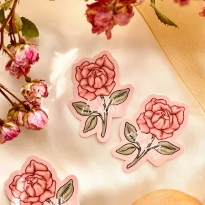 La Vie En Rose Vinyl Sticker