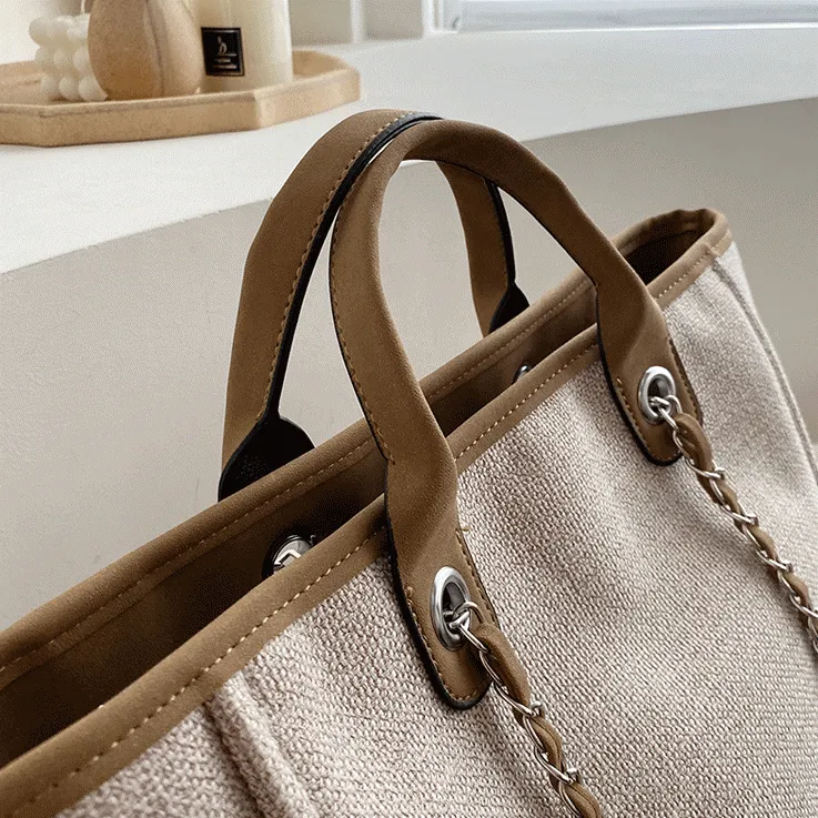 Large Canvas Tote