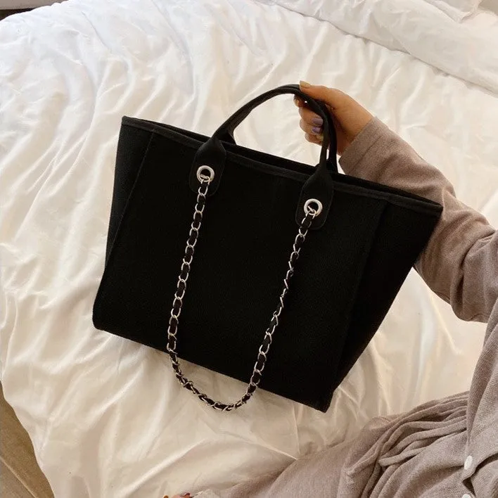 Large Canvas Tote