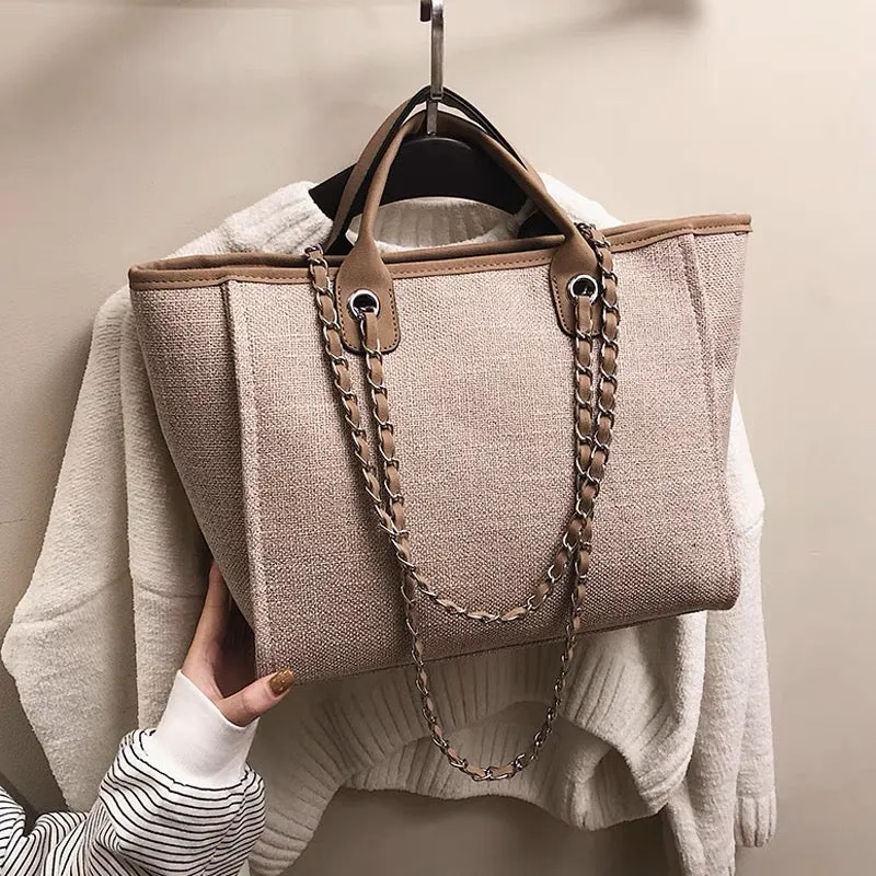 Large Canvas Tote