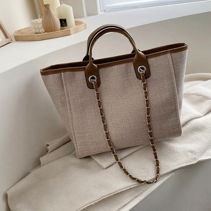 Large Canvas Tote
