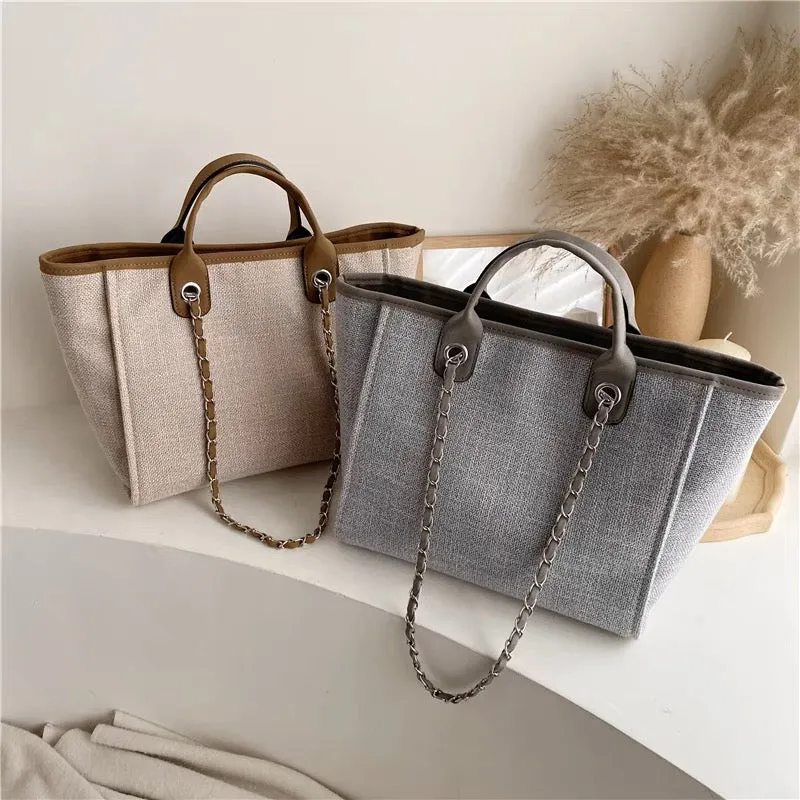 Large Canvas Tote