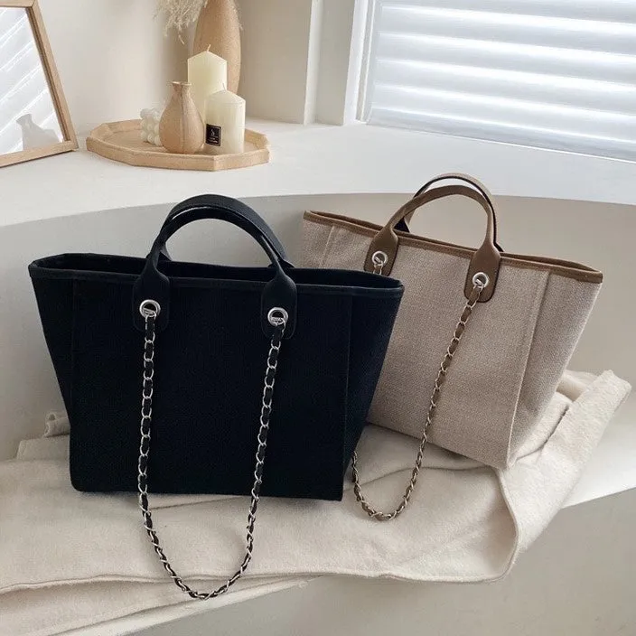 Large Canvas Tote