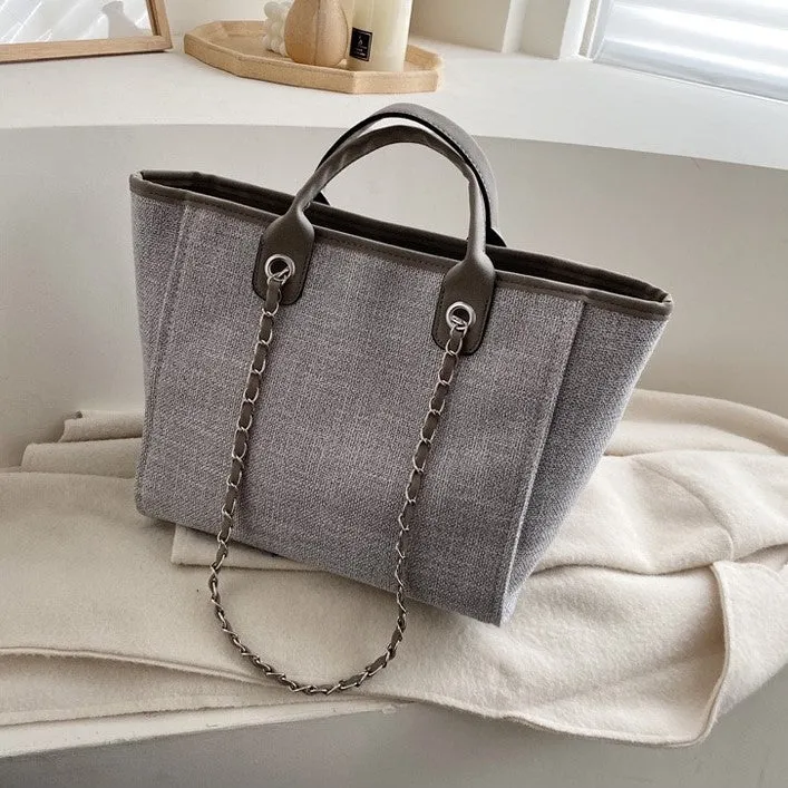 Large Canvas Tote