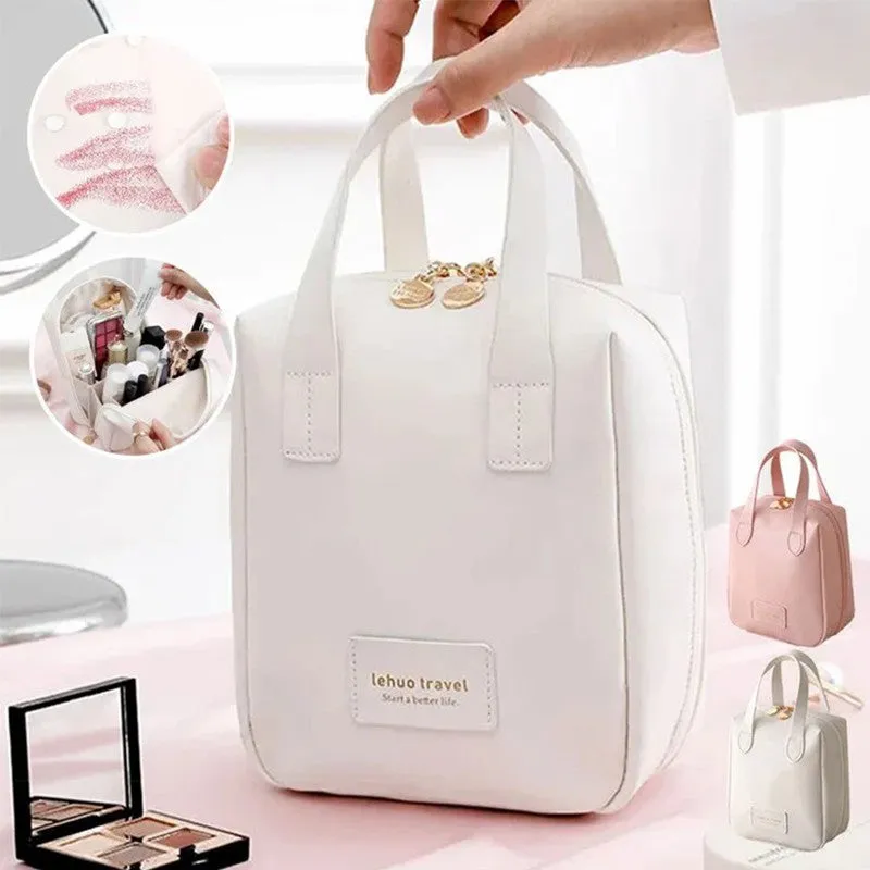 Large capacity waterproof cosmetic bag