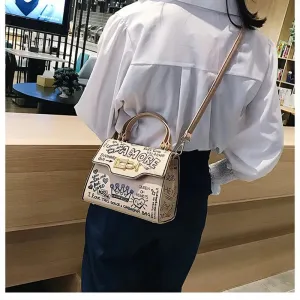 Lucia – Audrey Mini Graffiti Bag For Women