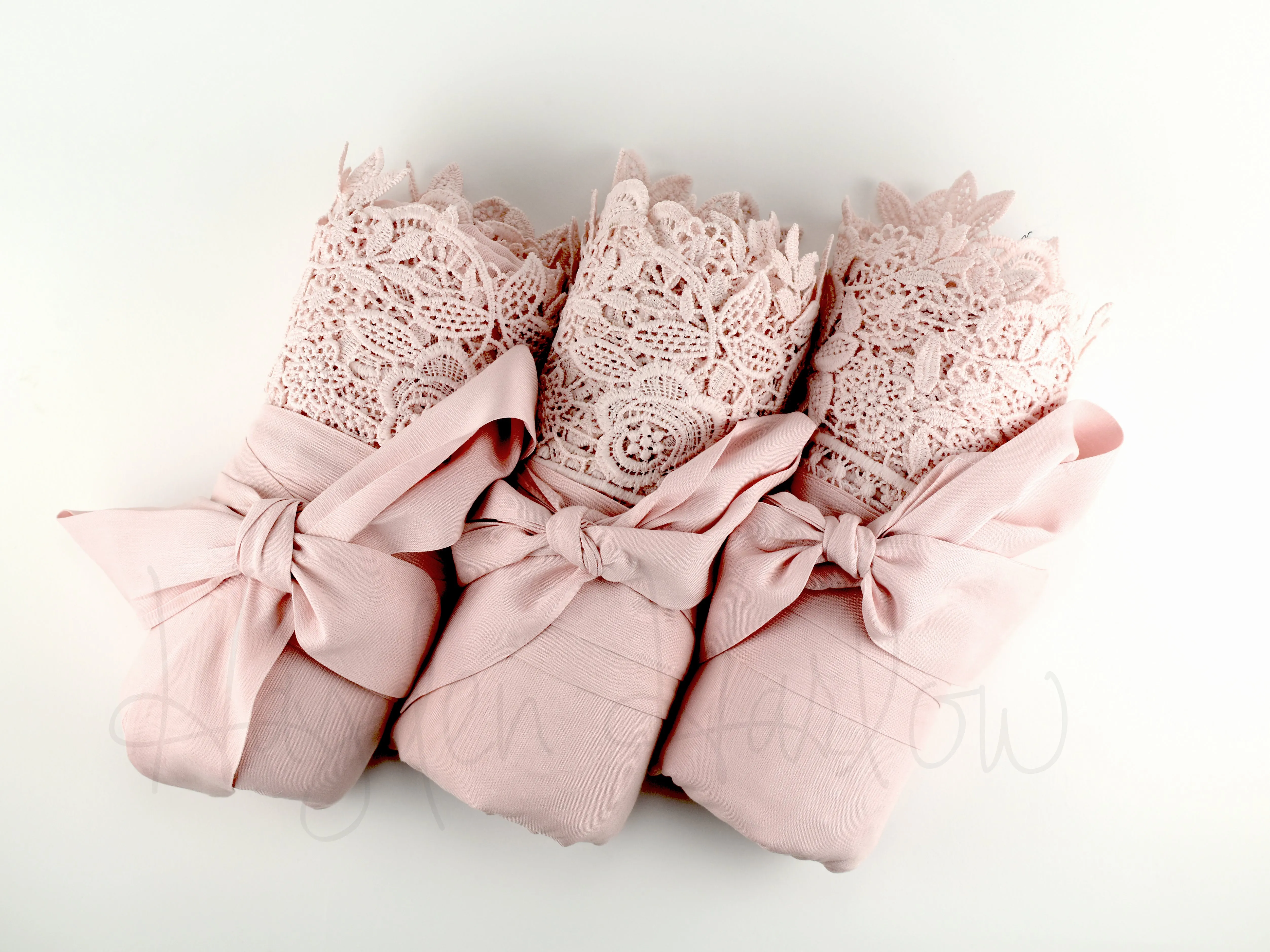 LuxCotton Robe- Blush