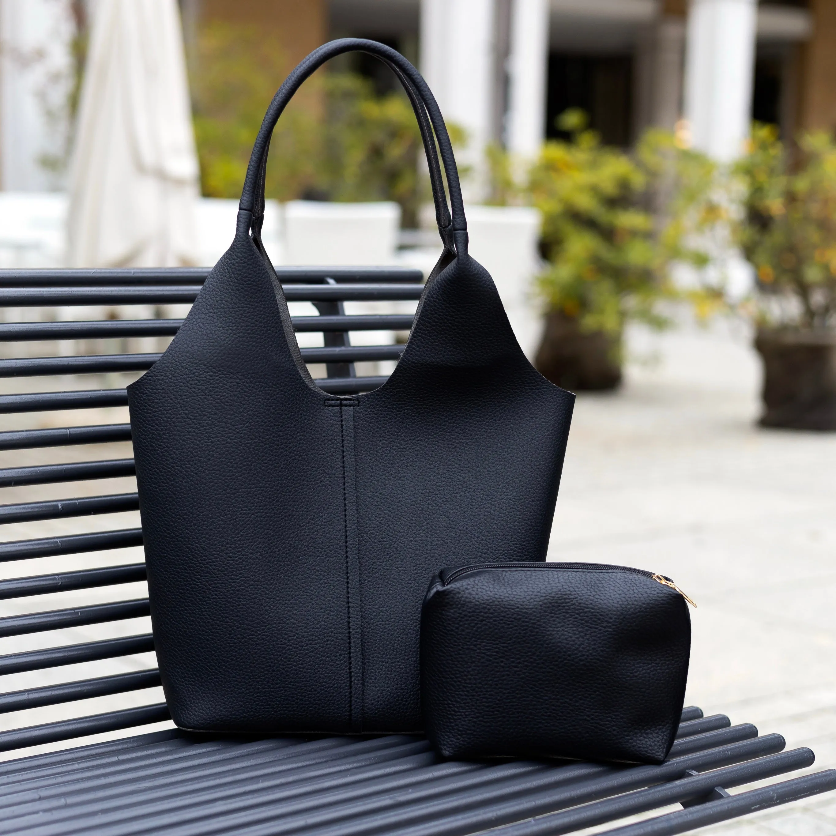 Maya Vegan Leather Tote
