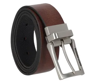 Men's Mod Reversible Harley-Davidson Cognac/Black Leather Belt - Cognac/Black