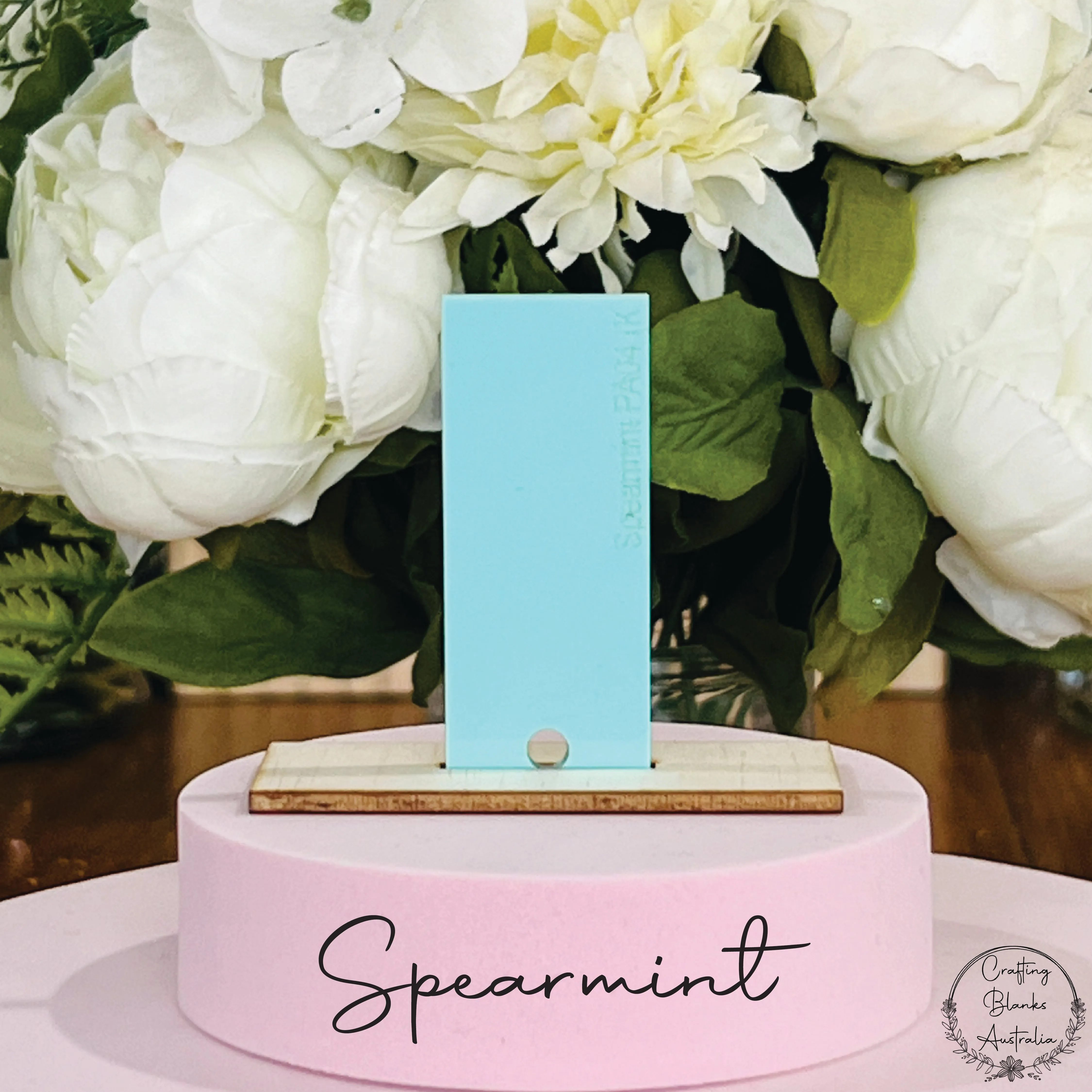 Mermaid Tail • Blank Bag Tag • 65mm