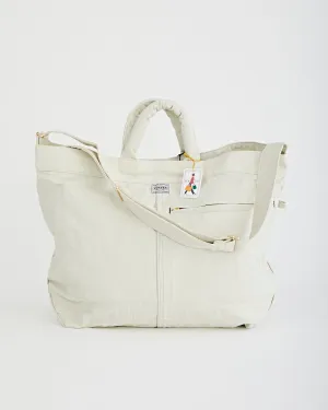 Mile 2Way Tote Bag (S) White
