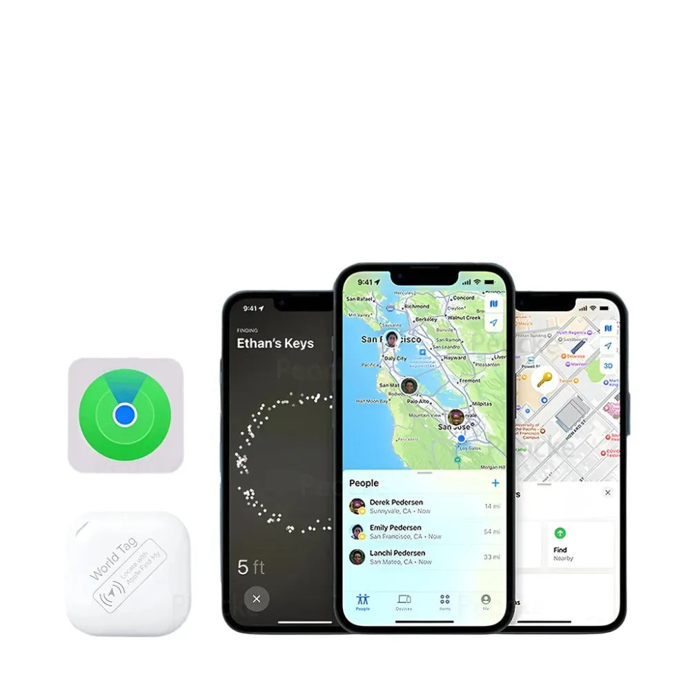 Mini GPS Tracker with Apple Smart Bluetooth Locator