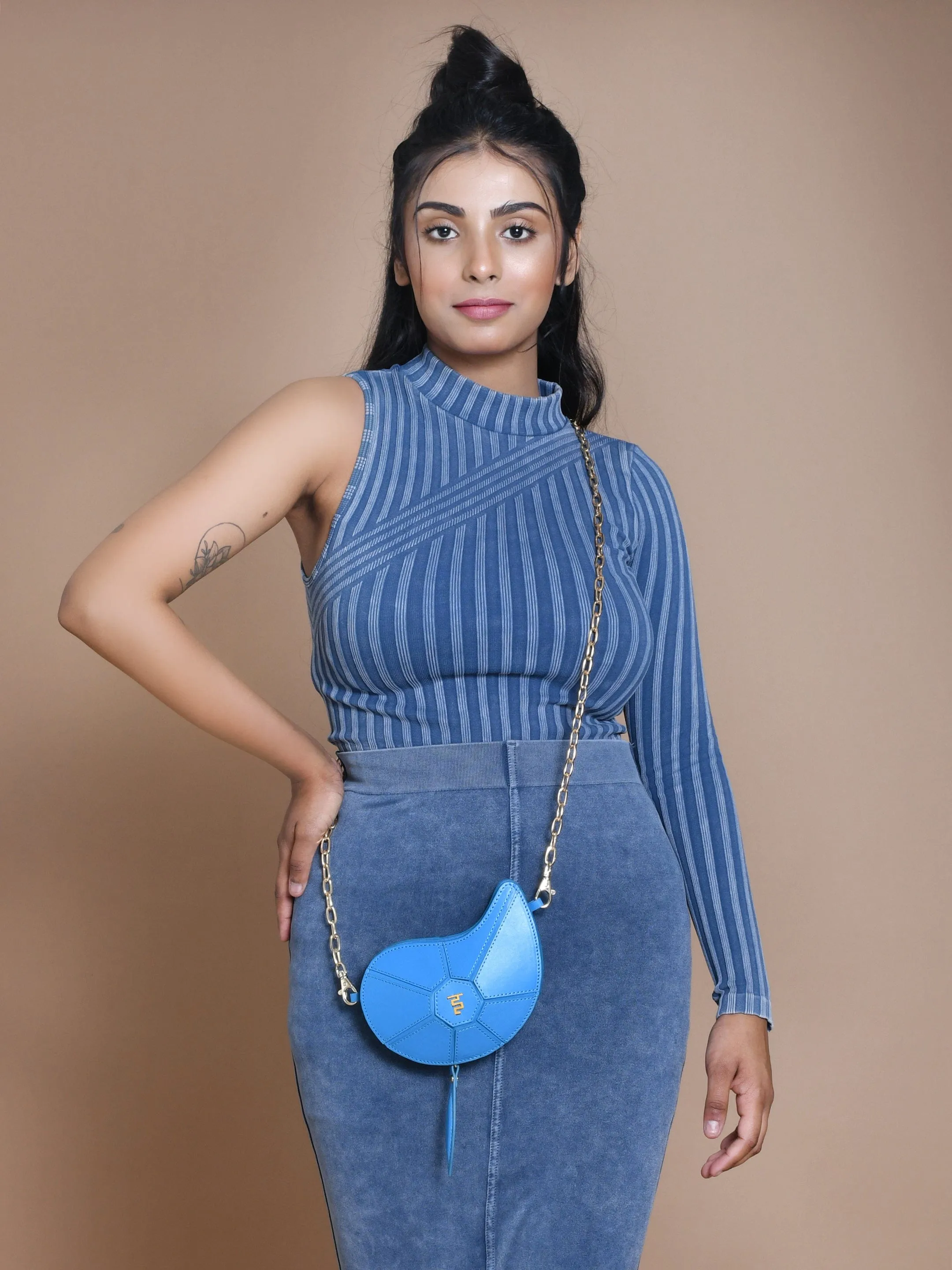 Mini Kerry Bag In Jodhpur Blue