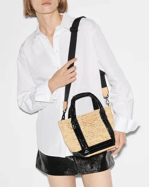 MINI RAFFIA TOTE