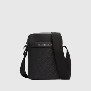 Monogram Mini Reporter Bag - Black
