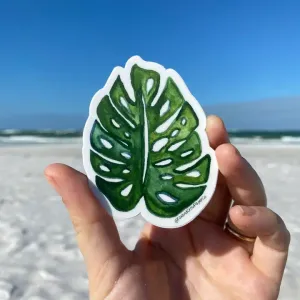Monstera Leaf Sticker