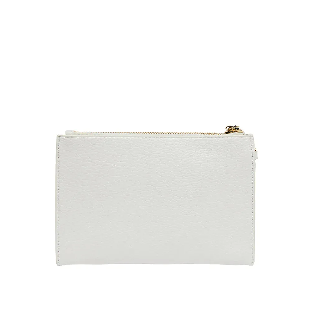 New York Coin Purse - White