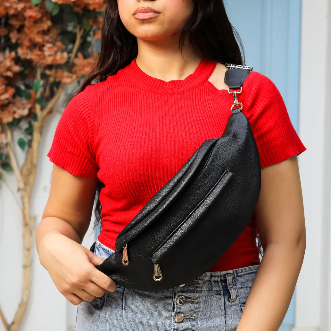 Noir Edge Waist Bag