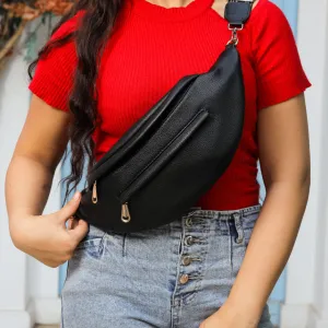 Noir Edge Waist Bag