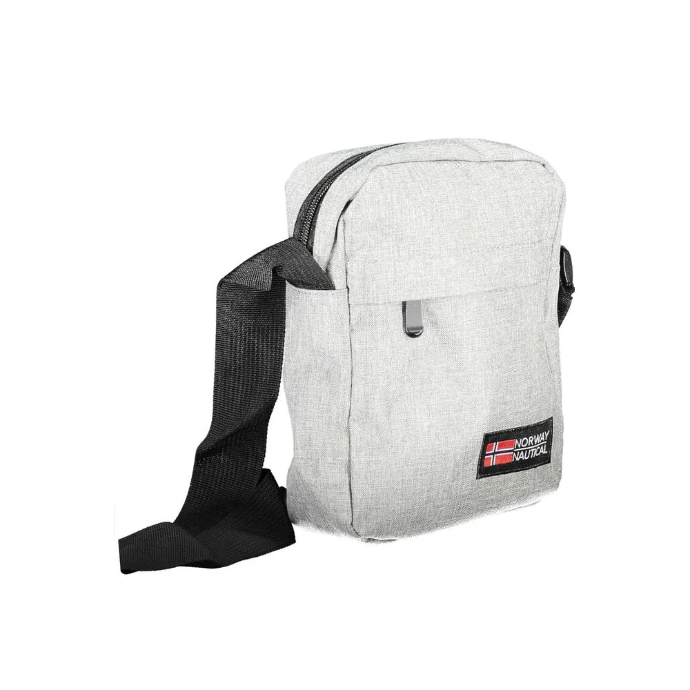 Norway 1963 Gray Polyester Men Shoulder Bag