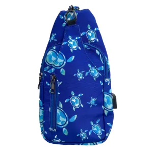 NuPouch Anti-Theft Daypack - Sea Turtle