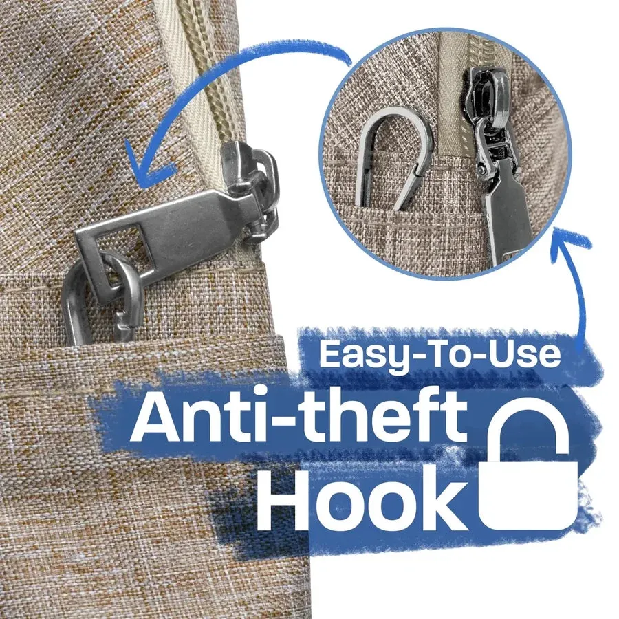 NuPouch Anti-Theft Daypack - Southwestern Aztec