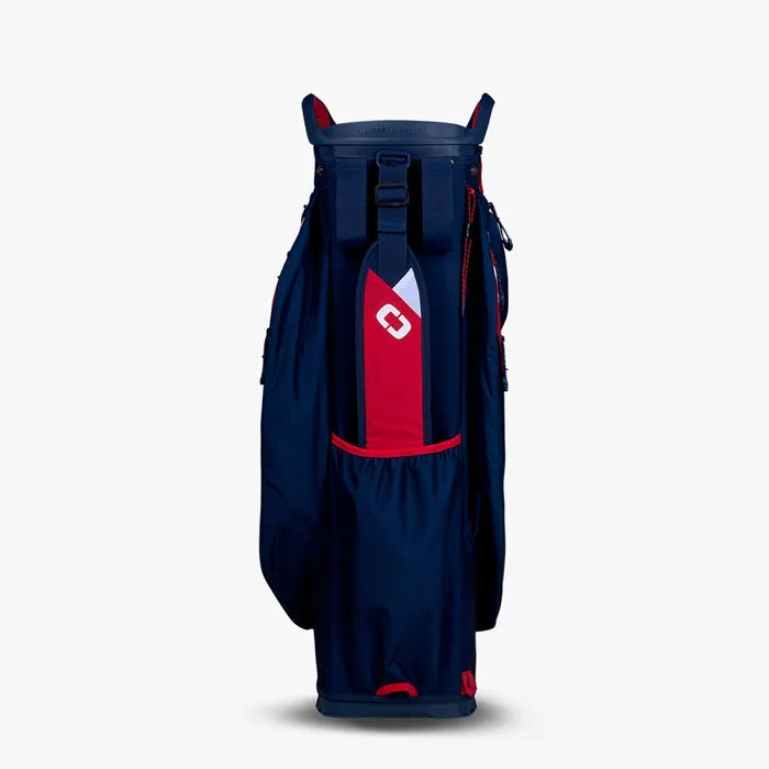 OGIO Silencer Cart Bag - Red/White/Blue