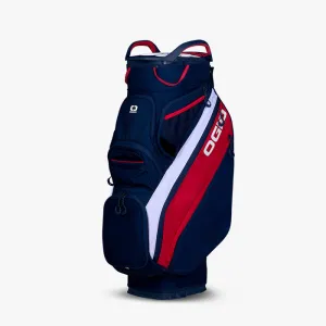OGIO Silencer Cart Bag - Red/White/Blue