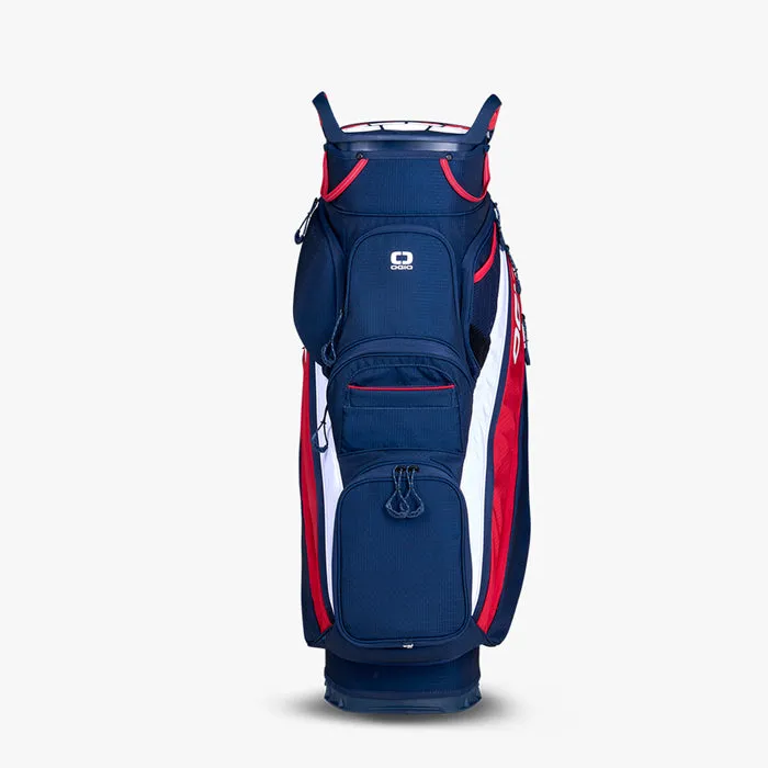 OGIO Silencer Cart Bag - Red/White/Blue