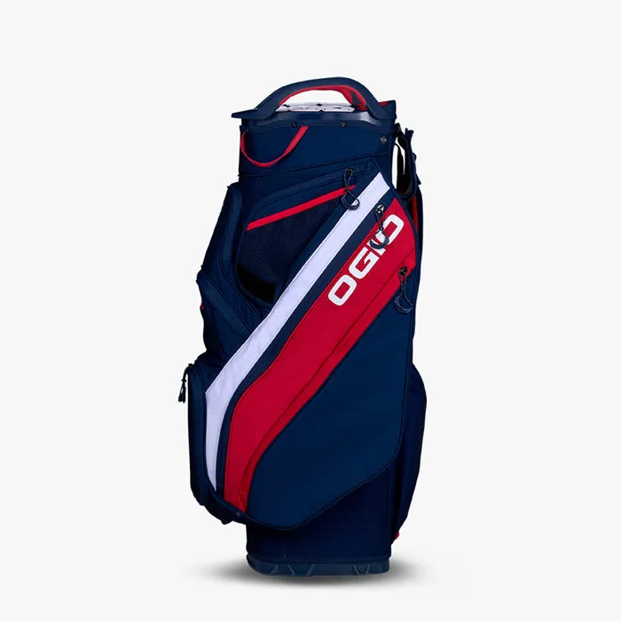 OGIO Silencer Cart Bag - Red/White/Blue