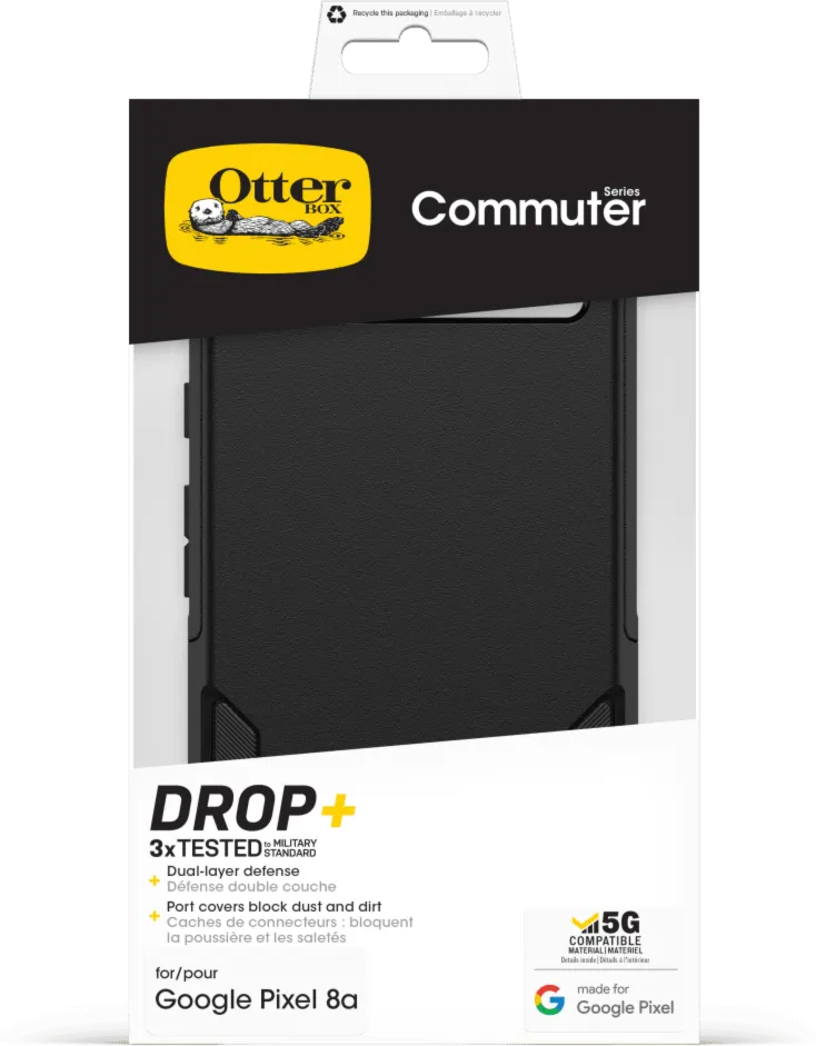 Otterbox - Commuter Case for Google Pixel 8a - Black