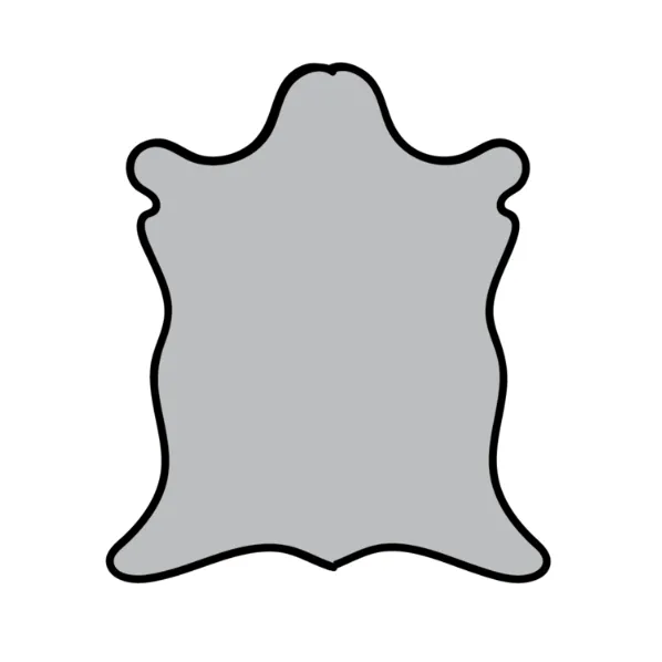 Phoenix Upholstery Cow Hide | Ice White | 1.0mm | 50 sq.ft | From $490 ea.