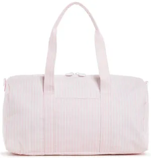 Pimlico Stripe Pink Weekender Duffel Bag
