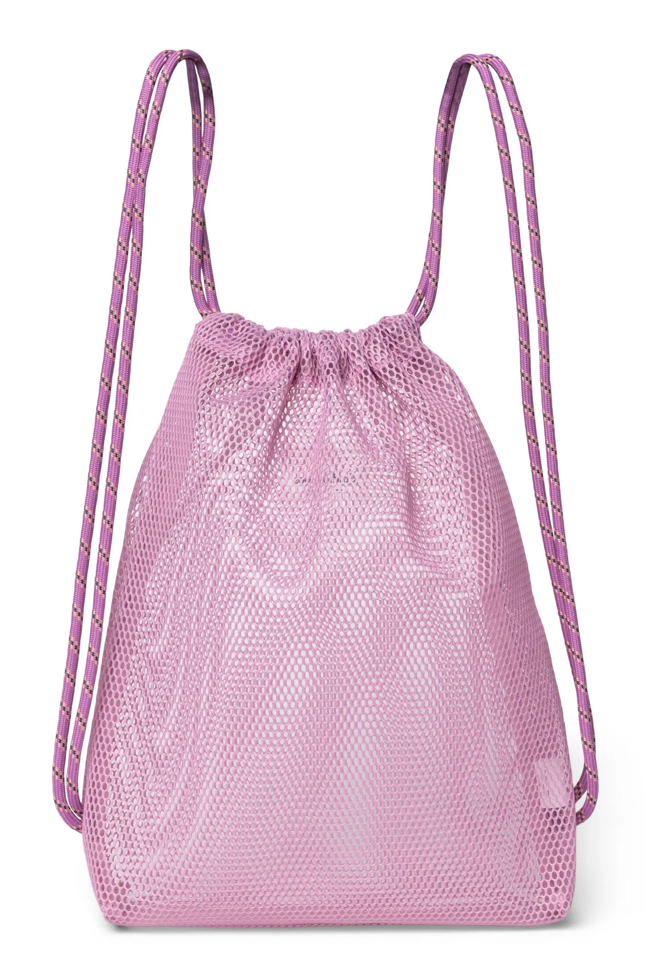 Pink Mesh Gym Bag
