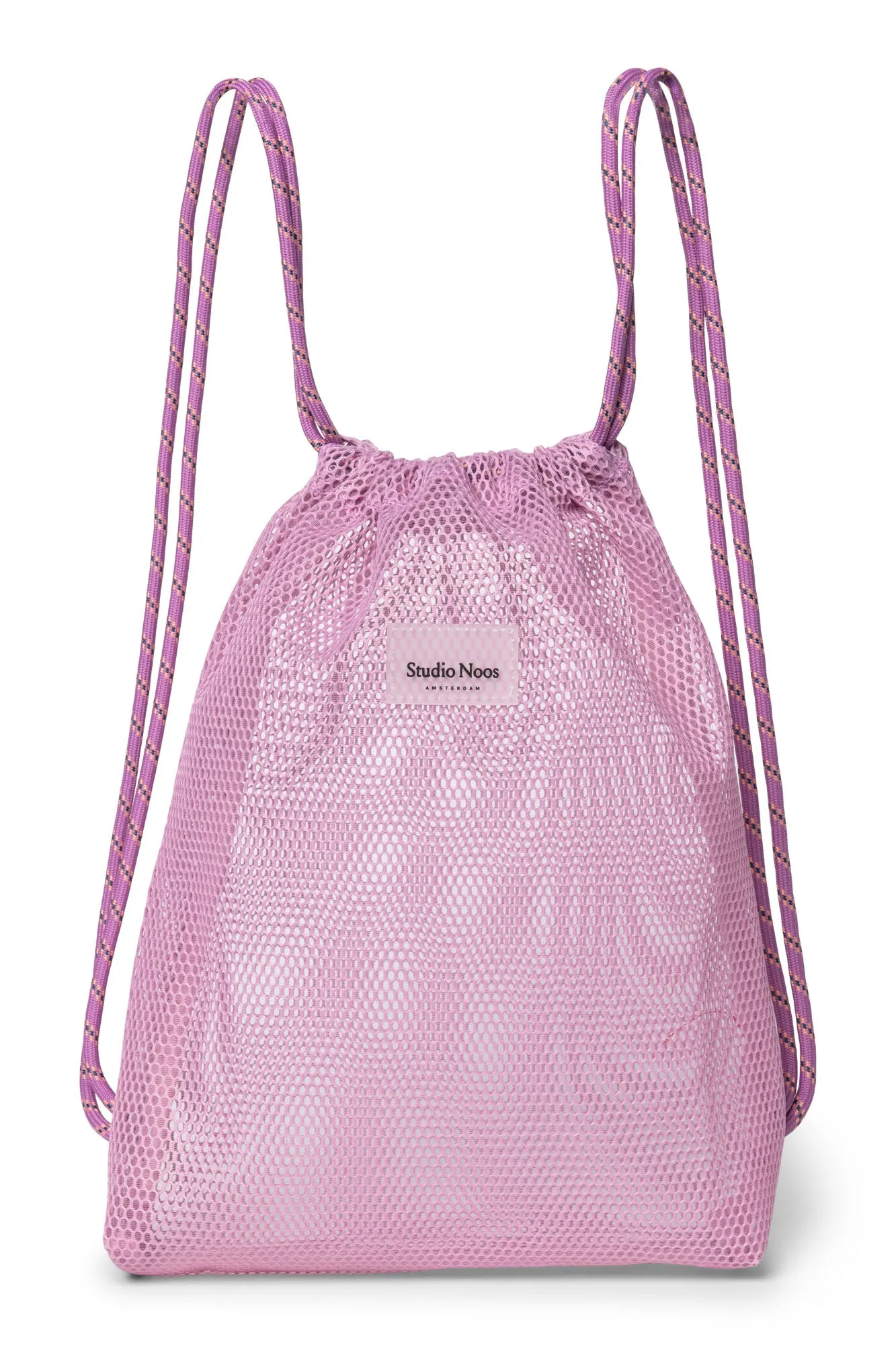 Pink Mesh Gym Bag