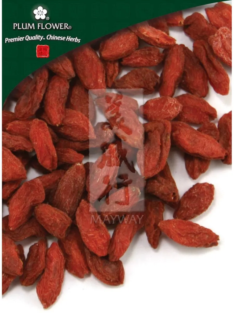 Plum Flower, Gou Qi Zi, medium, Lycium barbarum fruit, Whole Herb, 500 grams
