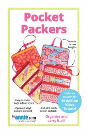 Pocket Packers bag pattern by Annie